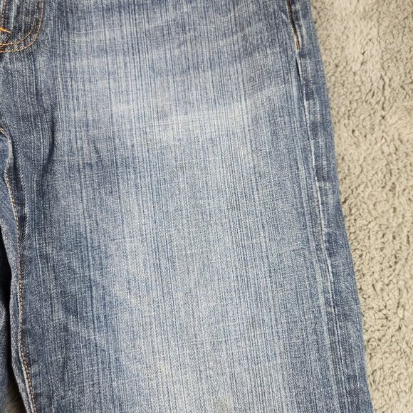 Lucky Brand Jeans 34x32 Blue Classic Fit Denim Distressed Vintage Baggy Y2K 90's - Picture 11 of 12